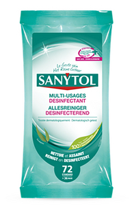 Sanytol Desinfecterende Vochtige doekjes - 36 stuks