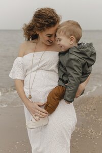 Proud Mama Zwangerschapsbelletje goud/groen-Afbeelding 1