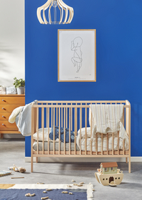 Amal II Babybed One naturel L 120 x B 60 cm-Afbeelding 1