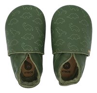 Bobux Chaussons Soft Soles Dino Olive-Avant