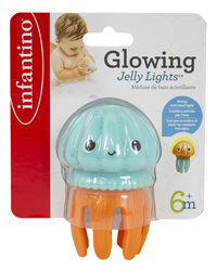 Infantino Jouet de bain Glowing Jelly Fish