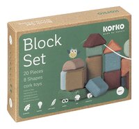 Korko Block Set - 20 pièces-Côté gauche