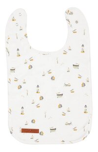 Little Dutch Bavoir Sailors Bay White blanc