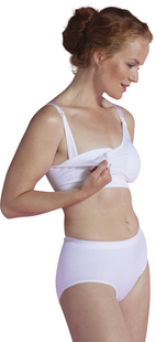 Carriwell Soutien-gorge d'allaitement sans couture 2.0 blanc XL-Image 5