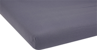 Dreambee Drap-housse pour lit Essentials bleu gris clair Lg 60 x L 120 cm