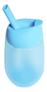 Munchkin Oefenbeker met rietje Simple Clean Cup 296 ml blauw-commercieel beeld