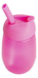 Munchkin Drinkfles met rietje Simple Clean Cup 296 ml roze