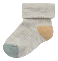 Noppies Paire de chaussettes Hathras Oatmeal - 2 pièces de 3 mois à 6 mois-Détail de l'article