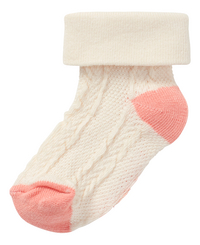 Noppies Paire de chaussettes Alappuzha Terra Cotta - 2 pièces de 6 mois à 12 mois-Détail de l'article