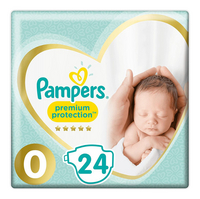 Pampers Langes jetables New Baby Micro 1 à 2,5 kg - taille 0 - 24 pièces