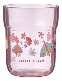 Mepal Glas Mio Little Dutch Flowers & Butterflies 250 ml roze