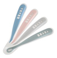 Béaba Lepel uit silicone Rainbow - 4 stuks