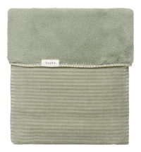 Koeka Deken voor bed Vik Shadow Green teddy