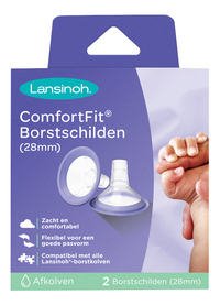 Lansinoh Borstschild Comfort Fit 28 mm - 2 stuks