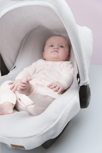 Baby's Only Zonnekap voor draagbare autostoel Classic zilvergrijs-Afbeelding 1