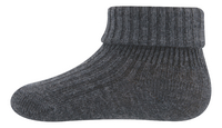 Ewers Paire de chaussettes Rib anthracite/gris taille 19/22
