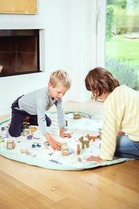 Play&Go Opbergzak/speeldeken Printed Animal Alphabet-Afbeelding 8
