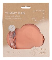 Baby on the Move Sachets de conservation Yummy Bag Bloom 230 ml - 2 pièces-Avant