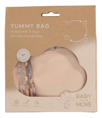 Baby on the Move Bewaarzakjes Yummy Bag Blush 230 ml - 2 stuks-Vooraanzicht
