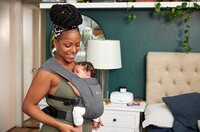 ERGObaby Porte-bébé ventral Embrace Washed Black-Image 1