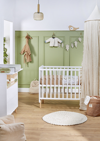 Quax 3-delige babykamer (bed + commode + kast met 2 deuren) Loft-Bovenaanzicht