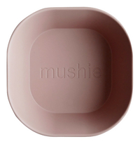 Mushie Kom Square Dinnerware Blush - 2 stuks-Bovenaanzicht
