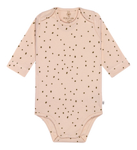 Lässig Body à manches longues Dots powder pink taille 86/92