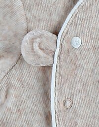Noukie's Pyjama Fluwelen beige maat 50-Artikeldetail