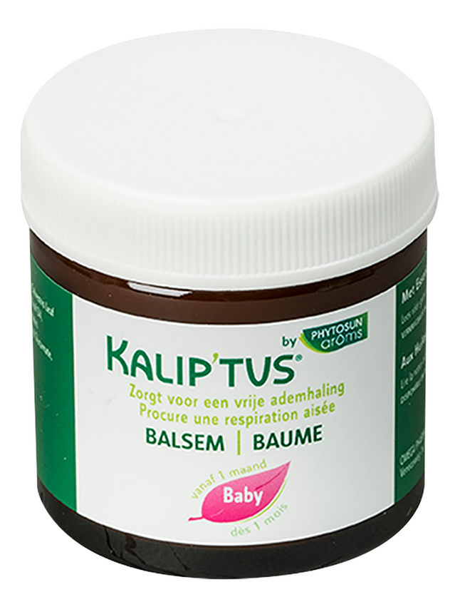 Kalip'tus Baby Balsem Met Essentiële Olie - Vrije Ademhaling 50 ml