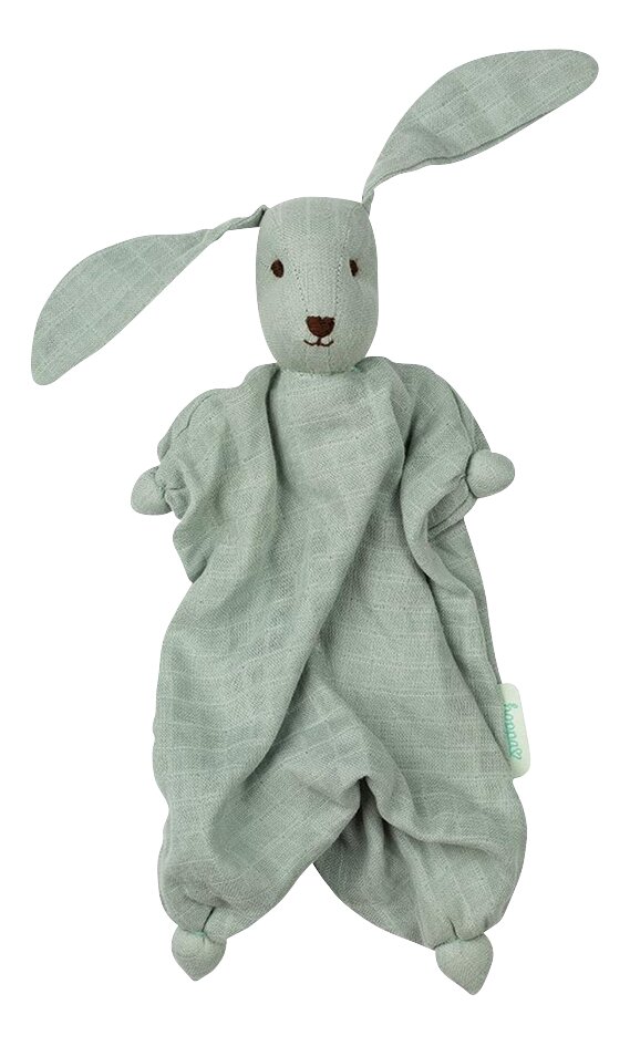 Hoppa Doudou Tino Muslin Green