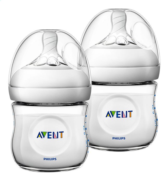 Philips AVENT Zuigfles 2.0 Duo transparant 125 ml - 2 | Dreambaby