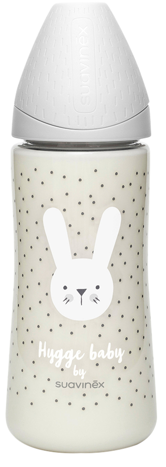Suavinex Zuigfles Hygge Grey Rabbit 360 ml