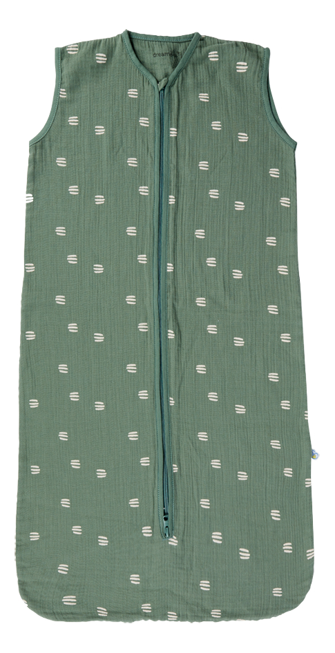 Dreambee Sac de couchage d'été Flo tetra 70 cm vert