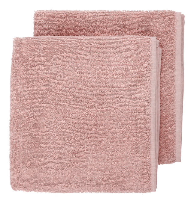 Dreambee Set de serviettes 2 pièces Essentials rose moyen