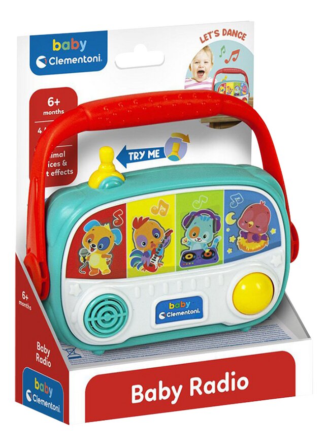 Clementoni Jouet d'activité Baby Radio