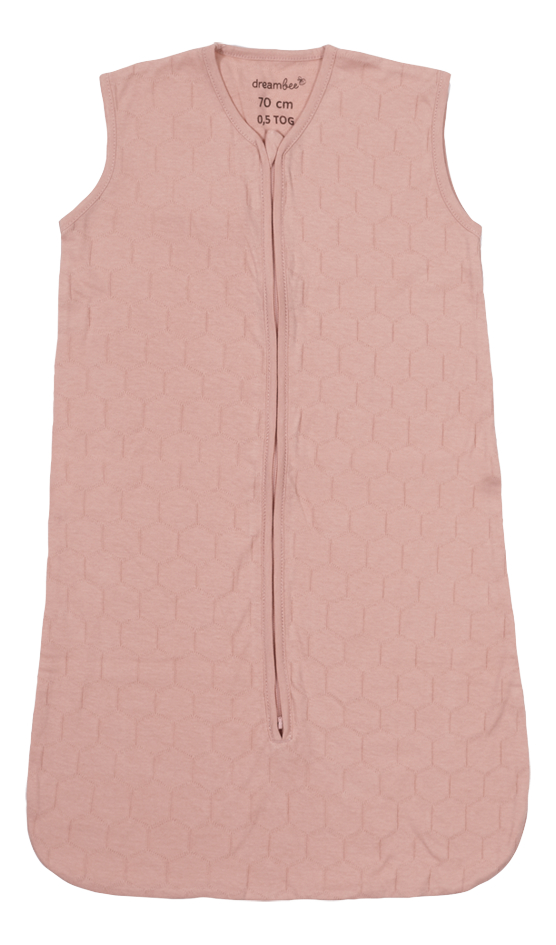 Dreambee Sac de couchage d'été Essentials 70 cm rose moyen