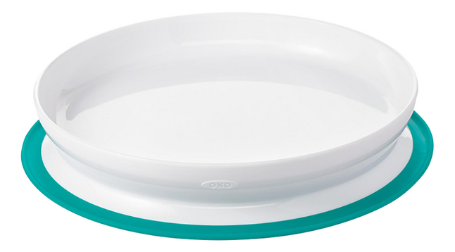 OXO Tot Assiette Stick & Stay Teal