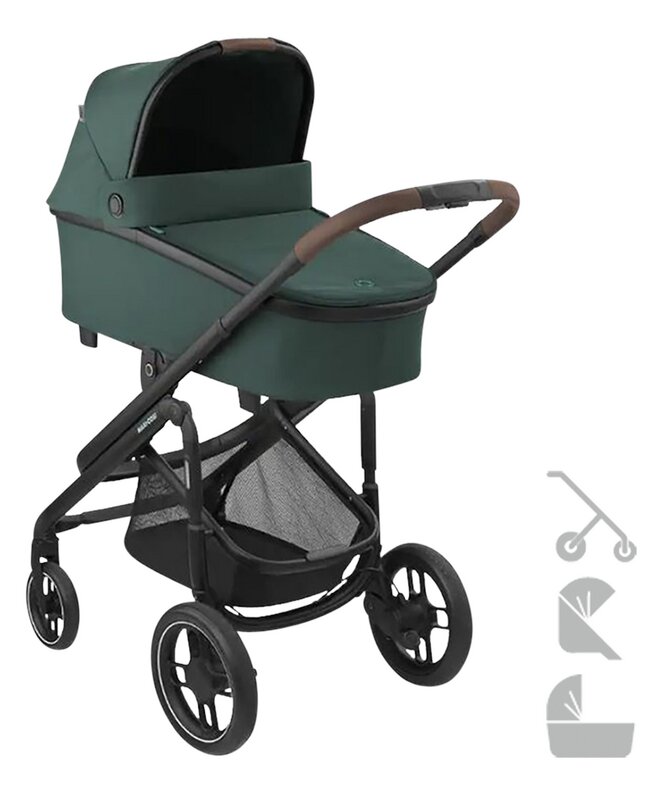 Afdrukken kreupel nul Maxi-Cosi 3-in-1 Kinderwagen Plaza+ Essential Green | Dreambaby