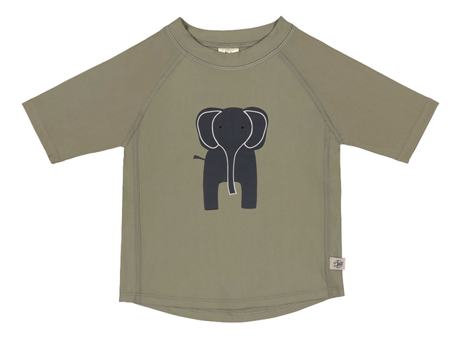 Lässig T-shirt Elephant Olive