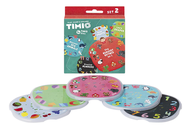 Timio Disks voor educatieve audio- en muziekspeler Set 2