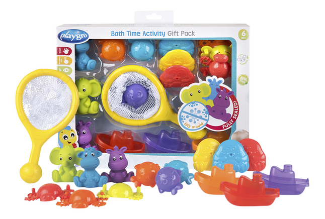 Playgro jouets de bain Bath Time Activity Gift Pack - 16 pièces