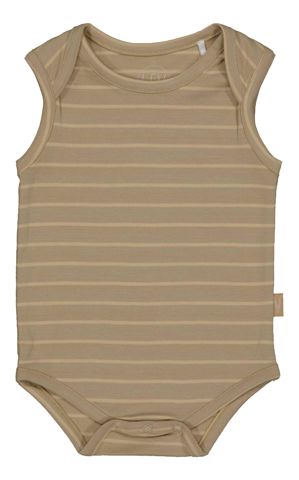 Levv Body sans manches Stripe Sand Dust taille 68