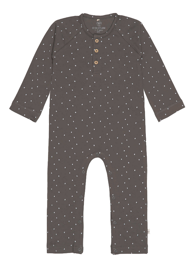 Lässig Pyjama Spots Anthracite
