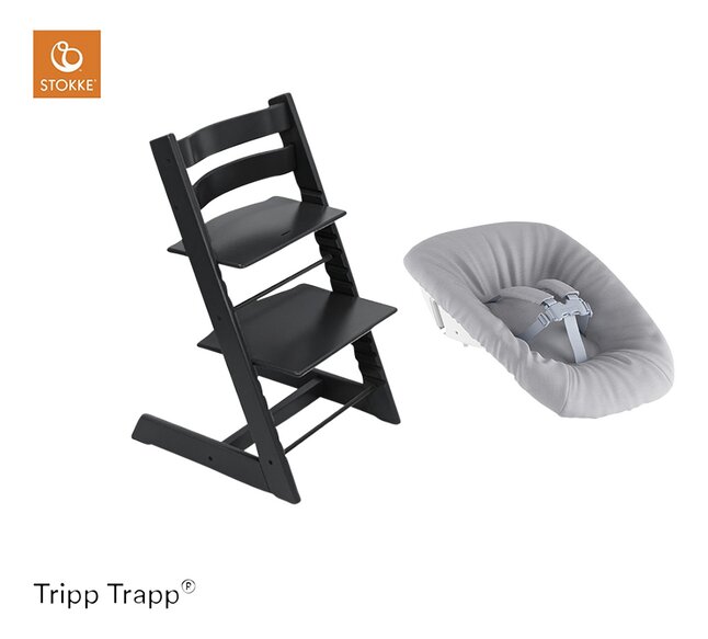 Stokke® Chaise haute Tripp Trapp® Newborn Bundle Chêne noir