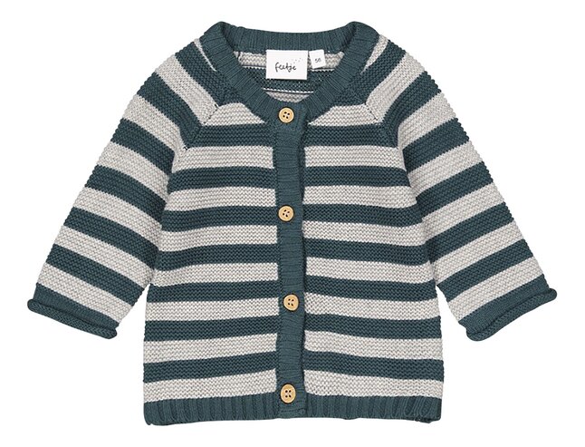 Feetje Cardigan Family Teal taille 74