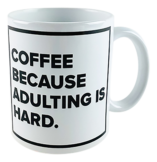 Minimou Mok Coffee Because Adulting is Hard
