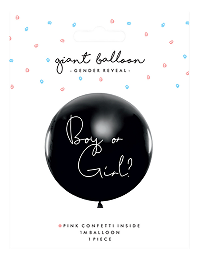 JEP! Ballon Gender Reveal Girl 100 cm