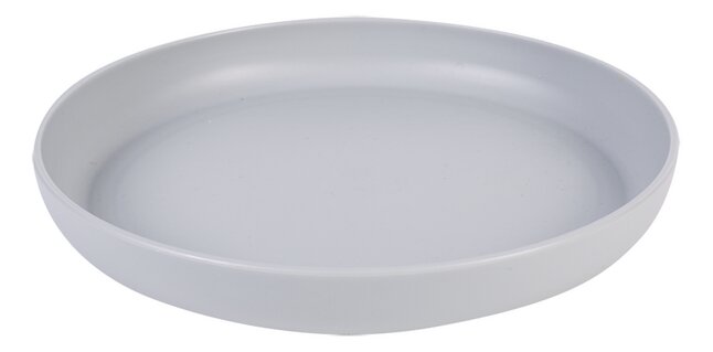 Dreambee Assiette plate Essentials gris clair