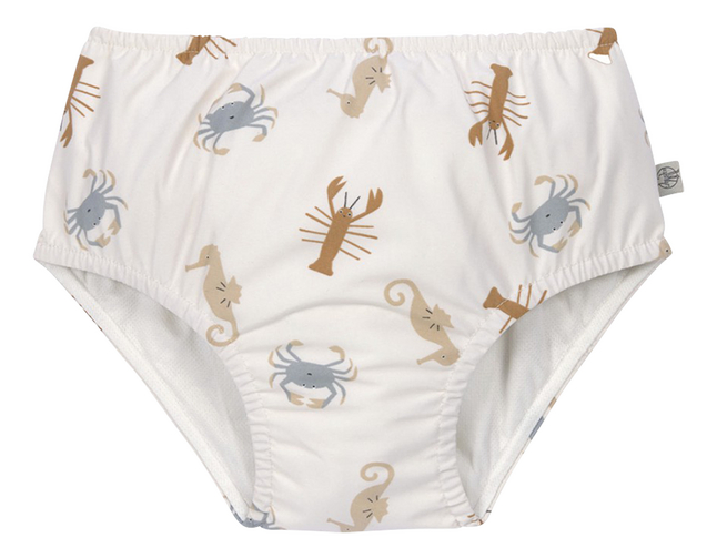 Lässig Slip de bain Sea Animals beige taille 86 / 13-18 mois