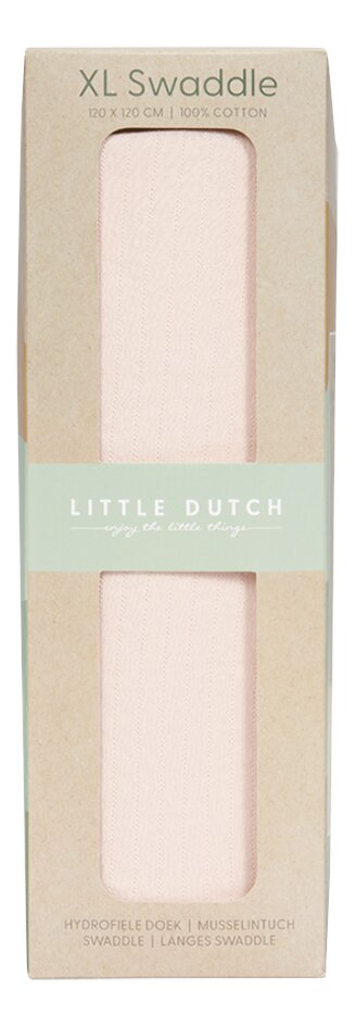 Little Dutch Essuie tetra Pure Soft Pink